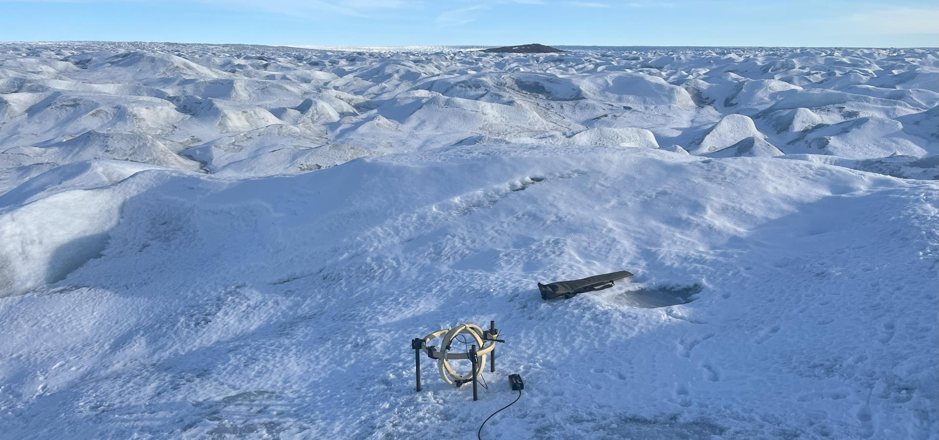 Alien artefact or TEM receiver? Only one way to find out... (Photo: Siobhan Killingbeck)